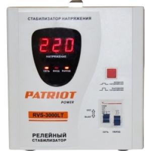 Релейный стабилизатор напряжения 3,0 кВт, RVS-3000LT, PATRIOT, 670301070