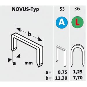 Механический степлер J 02 AL, NOVUS, 030-0416