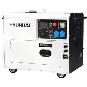 Генератор дизельный 6 кВт, HYUNDAI, DHY 8000SE