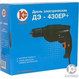 Электрическая дрель 430 Вт, КАЛИБР, ДЭ-430ЕР+