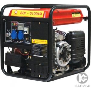 Электрогенератор бензиновый инверторный 6.1 кВт, КАЛИБР, БЭГ-6100АИ