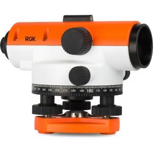 Оптический нивелир C-20 + ПОВЕРКА, точность 2 мм, увеличение 20 крат + комплект, RGK, 4610011870552
