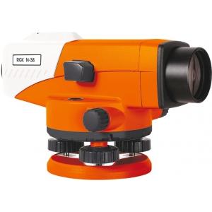 Оптический нивелир N-38 + ПОВЕРКА, точность 0,7 мм, увеличение 38 крат, RGK, 4610011871313