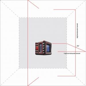 Построитель лазерных плоскостей Cube 3D Basic Edition, ADA, А00382