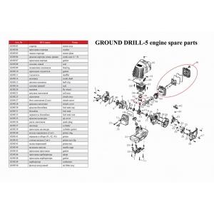 Бензобур GroundDrill-5 в комплекте со шнеком Drill 200 (800 мм), ADA, А00231