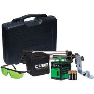 Построитель лазерных плоскостей CUBE 2-360 Green Ultimate Edition, 20 м, ADA, А00471