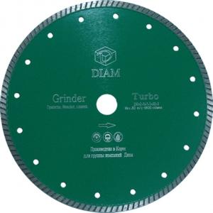 Диск алмазный Турбо Grinder по граниту 75 мм, М14, DIAM, 000247