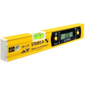 Уровень тип 80A electronic, 30 см, точность 0,5 мм/м, STABILA, 17323