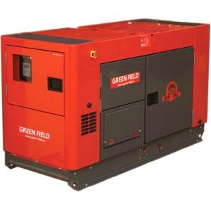 Дизельный генератор с водяным охлаждением 21 кВт, GREEN-FIELD, GFE-30SS3