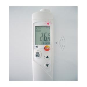 Термометр пищевой компактный 106, с сигналом тревоги, с поверкой, TESTO, 0560 1063П