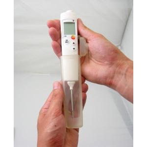 Термометр пищевой компактный 106, с сигналом тревоги, с поверкой, TESTO, 0560 1063П
