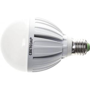 Лампа светодиодная "LED technology", цоколь E27 (стандарт), яркий белый свет (4000 К), 220 В, 20 Вт (175), СВЕТОЗАР, 44508-175