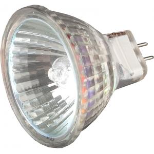 Лампа галогенная с защитным стеклом, цоколь GU4, диаметр 35 мм, 20 Вт, 12 В, СВЕТОЗАР, SV-44712