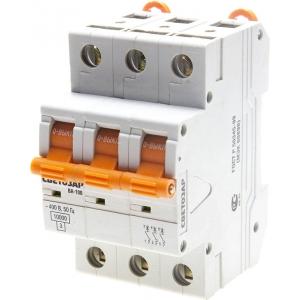 Выключатель автоматический 3-полюсный, 10 A, "C", откл. сп. 10 кА, 400 В, СВЕТОЗАР, SV-49073-10-C