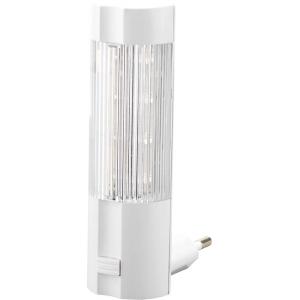 Светильник-ночник, 4 светодиода (LED), с выключателем, белый свет, 220 В, СВЕТОЗАР, SV-57981-L