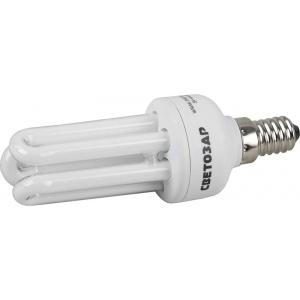 Энергосберегающая лампа "Стержень - 3U" цоколь E14 теплый белый свет 11 Вт СВЕТОЗАР SV-44430-11