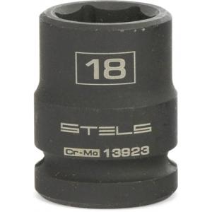 Головка ударная шестигранная 18 мм 1/2" CrMo STELS 13923