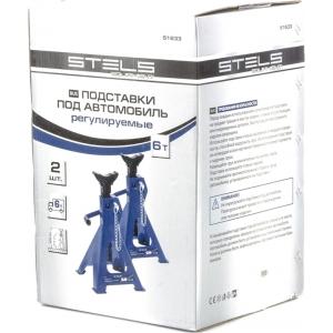 Подставки под автомобиль регулируемые 6 т 415-605 мм 2 шт STELS 51633