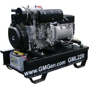 Дизель-генератор 15,3 кВт, 52 л, серия Professional, электрозапуск, 3-х фазный, GMGEN, GML22R
