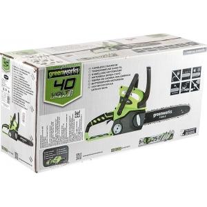 Цепная пила аккумуляторная G40CS30 40 В 30 см GREENWORKS 20117UA