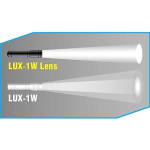 Фонарь LUX-1W LENS алюминиевый корпус, светодиод 1W, встр. линза, ремешок, ЯРКИЙ ЛУЧ, 4606400608516