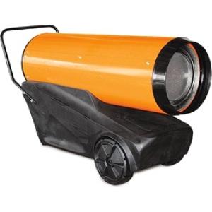 Калорифер дизельный ДН-65ПР апельсин с дисплеем, пластиковый бак, ПРОФТЕПЛО, 8093610