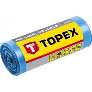 Мешки для отходов 10 шт очень прочные TOPEX 23B258
