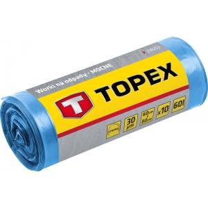 Мешки для отходов 10 шт очень прочные TOPEX 23B259