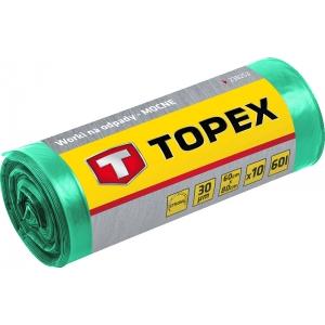 Мешки для отходов 10 шт прочные TOPEX 23B253