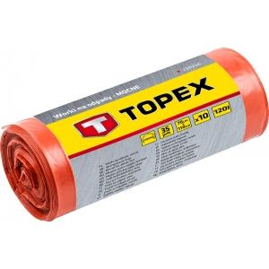 Мешки для отходов 10 шт прочные TOPEX 23B256