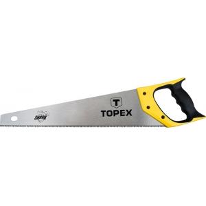Ножовка по дереву, 500 мм, "Shark", 7TPI, TOPEX, 10A450