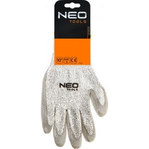 Перчатки защищающие от прокола с ПУ-покрытием 10" CE NEO 97-609