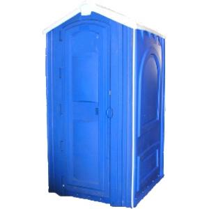 Мобильная туалетная кабина Евростандарт, цвет синий, ЭКОМАРКА, 009