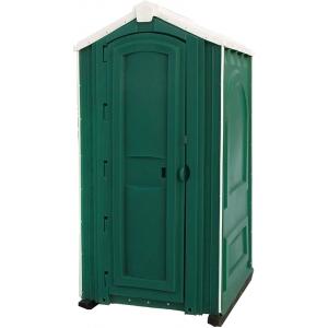 Мобильная туалетная кабина Стандарт Экосервис-Плюс, цвет зеленый, ЭКОМАРКА, 026