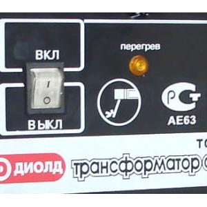 Сварочный трансформатор, ТС - 160-01, 2400 Вт, ДИОЛД, 30011031