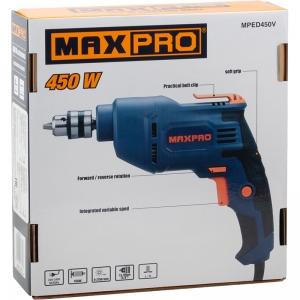 Дрель электрическая 450 Вт, 0-2700об/мин MAX-PRO 85051