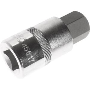 Головка с насадкой HEX 1/2" х H17, 55 мм, JTC, JTC-45617