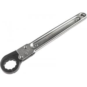 Ключ раскрывающийся с трещоткой двенадцатигранный, 19 мм, 200 мм , JTC, JTC-332519