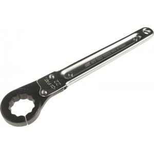 Ключ раскрывающийся с трещоткой двенадцатигранный, 22 мм, 225 мм , JTC, JTC-332522