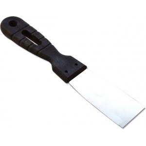 Шпатель 40 мм нержавеющая сталь пластмассовая ручка EUROTEX 020605-040