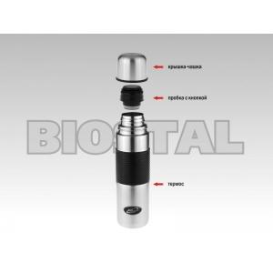 Термос с узкой горловиной с резиновой вставкой 0.35 л BIOSTAL NB-350 P