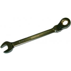 Ключ с трещеткой 10 мм шарнирный SKRAB 44380