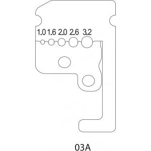 Инструмент для снятия изоляции WS-03A КВТ 57565
