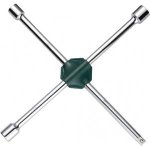 Ключ балонный крест универсальный 17, 19, 21 мм , 1/2" SATA 48101