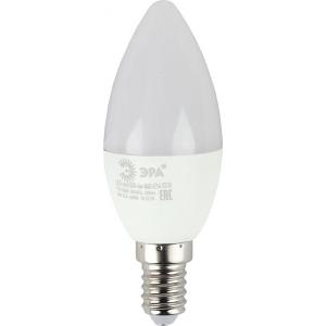 Лампа светодиодная LED smd B35-6w-827-E14_eco (10/100/5000) ЭРА Б0020618