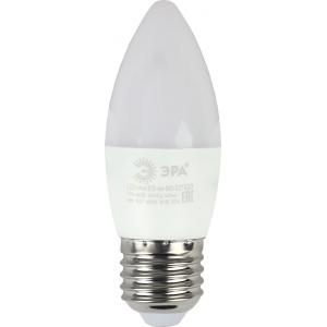 Лампа светодиодная LED smd B35-6w-840-E27_eco (10/100/5000) ЭРА Б0020621