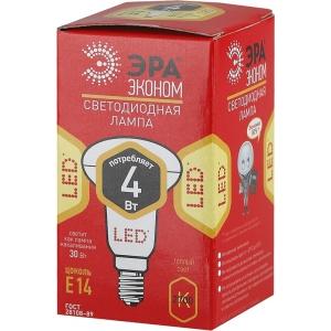 Лампа светодиодная LED smd R39-4w-827-E14_eco (10/100/4900) ЭРА Б0020631