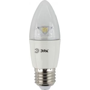 Лампа светодиодная СТАНДАРТ LED smd B35-7w-827-E27-Clear (6/60/2640) ЭРА Б0019747