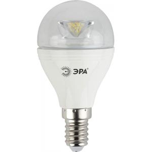 Лампа светодиодная СТАНДАРТ LED smd P45-7w-827-E14-Clear (10/100/3000) ЭРА Б0020549