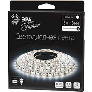 Лента светодиодная LS3528-60LED-IP65-W-5m (50/1000) ЭРА C0043026